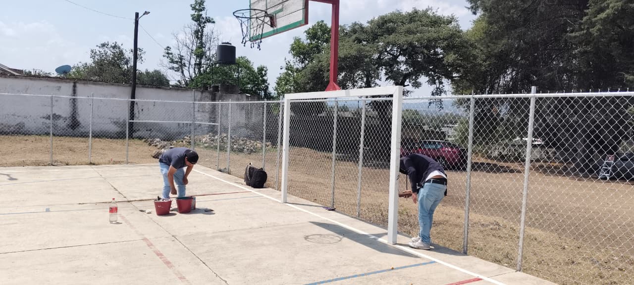REHABILITACIÓN DE MULTICANCHA EN EL PEDREGAL EN CUAUTEPEC DE HINOJOSA