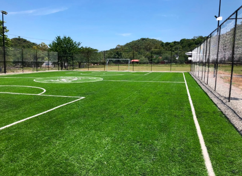 CONSTRUCCIÓN DE CANCHA FÚTBOL 5 EN HUITCHILA EN TEPALCINGO