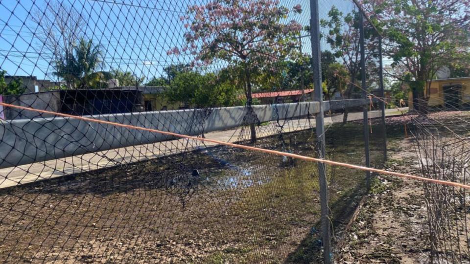 REHABILITACIÓN DE MULTICANCHA EN EL CENTRO DEPORTIVO BIBLIOTECA Y COMEDOR COMUNITARIO EMILIANO ZAPATA