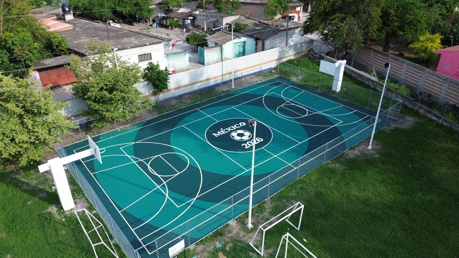 REHABILITACIÓN DE MULTICANCHA 1 EN SAN MARCOS EN YECAPIXTLA
