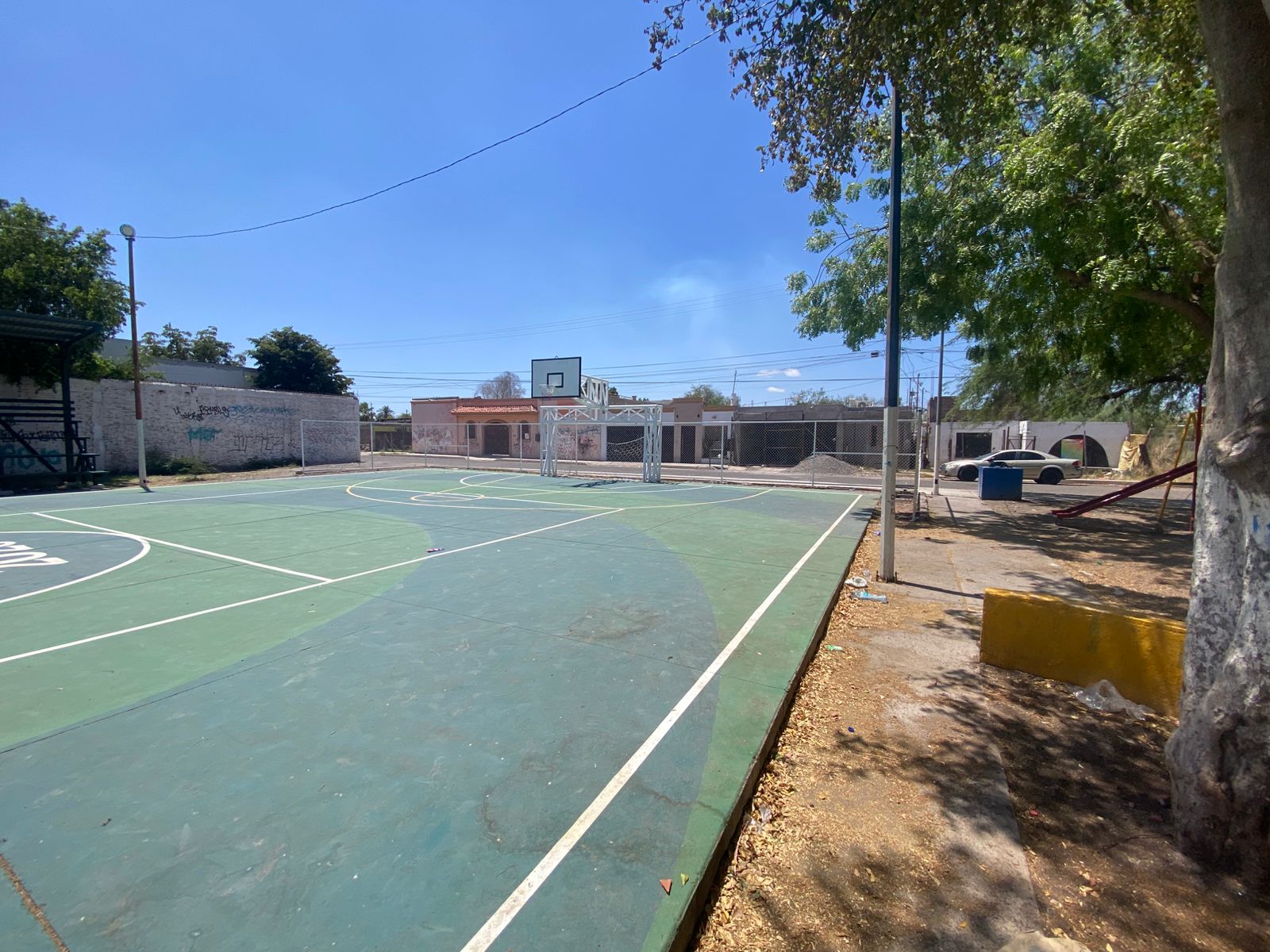 REHABILITACIÓN DE MULTICANCHA EN VALLE VERDE EN CIUDAD OBREGÓN
