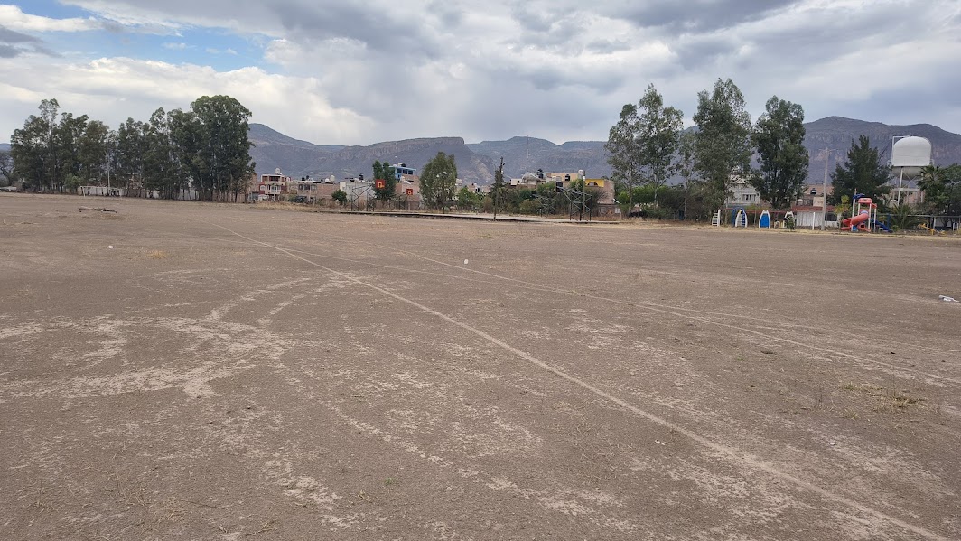 CONSTRUCCIÓN DE CANCHA FÚTBOL 5 EN UNIDAD DEPORTIVA SANTO SANTIAGO EN TLALTENANGO DE SÁNCHEZ ROMÁN