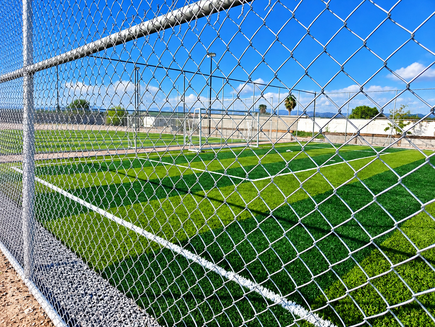 CONSTRUCCIÓN DE CANCHA DE FÚTBOL 5 EN PISTA DE AVIACIÓN 2 EN NAZAS