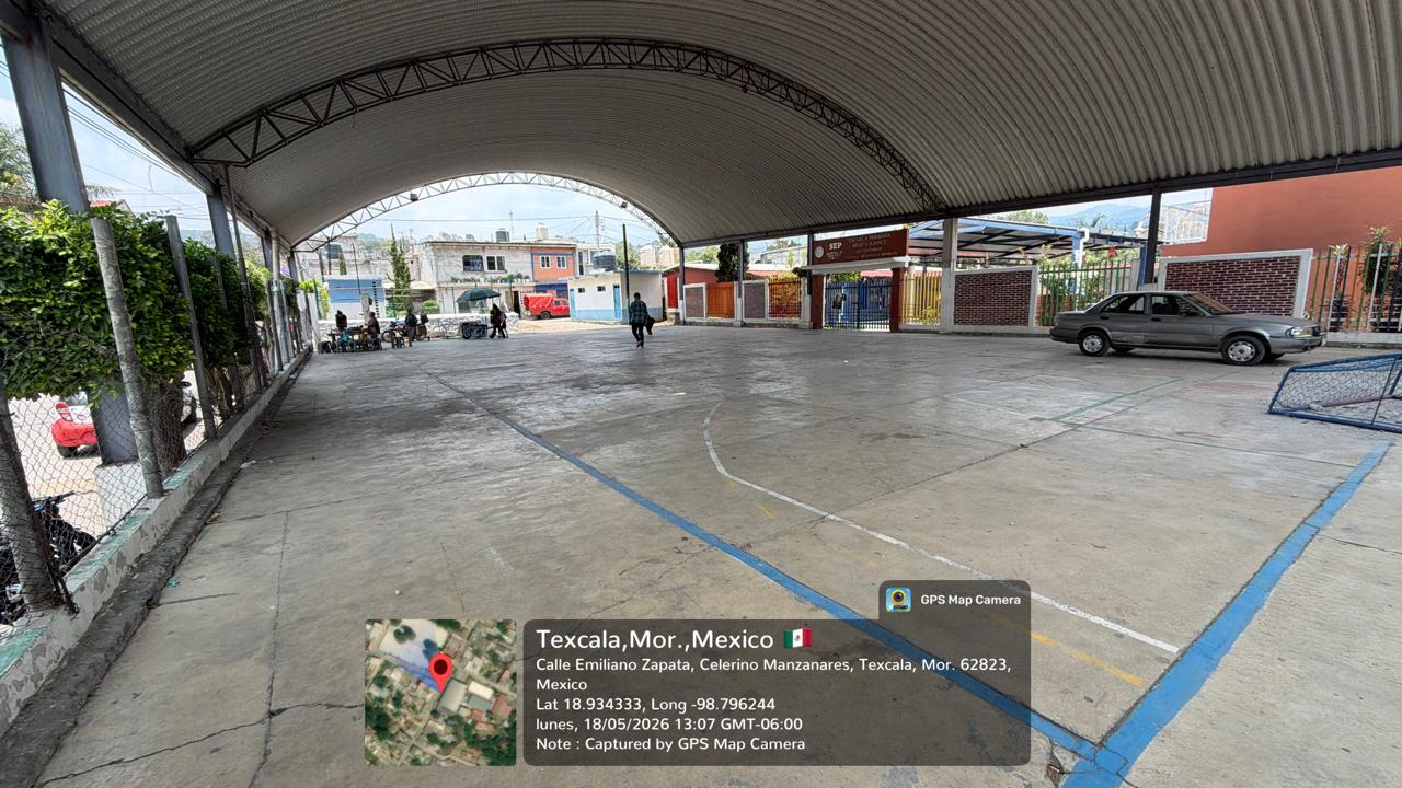 REHABILITACIÓN DE MULTICANCHA 1 EN TEXCALA EN YECAPIXTLA