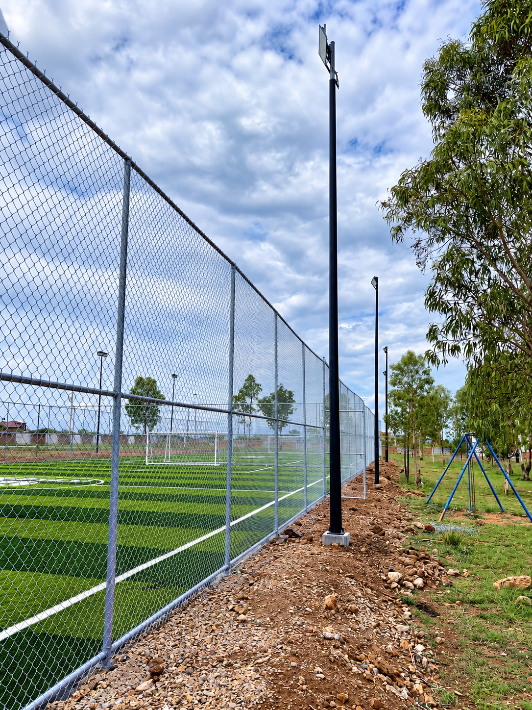 CONSTRUCCIÓN DE CANCHA DE FÚTBOL 5 EN UNIDAD DEPORTIVA FRANCISCO I. MADERO 1 EN PÁNUCO DE CORONADO