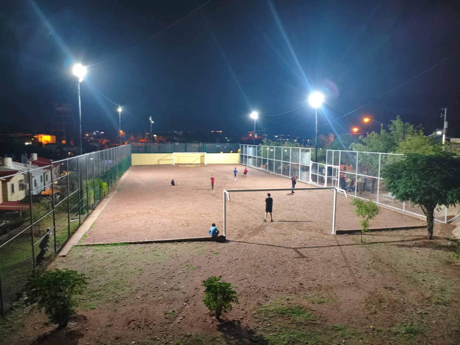 REHABILITACIÓN DE CANCHA FÚTBOL 5 EN LAS TERRAZAS EN NOGALES