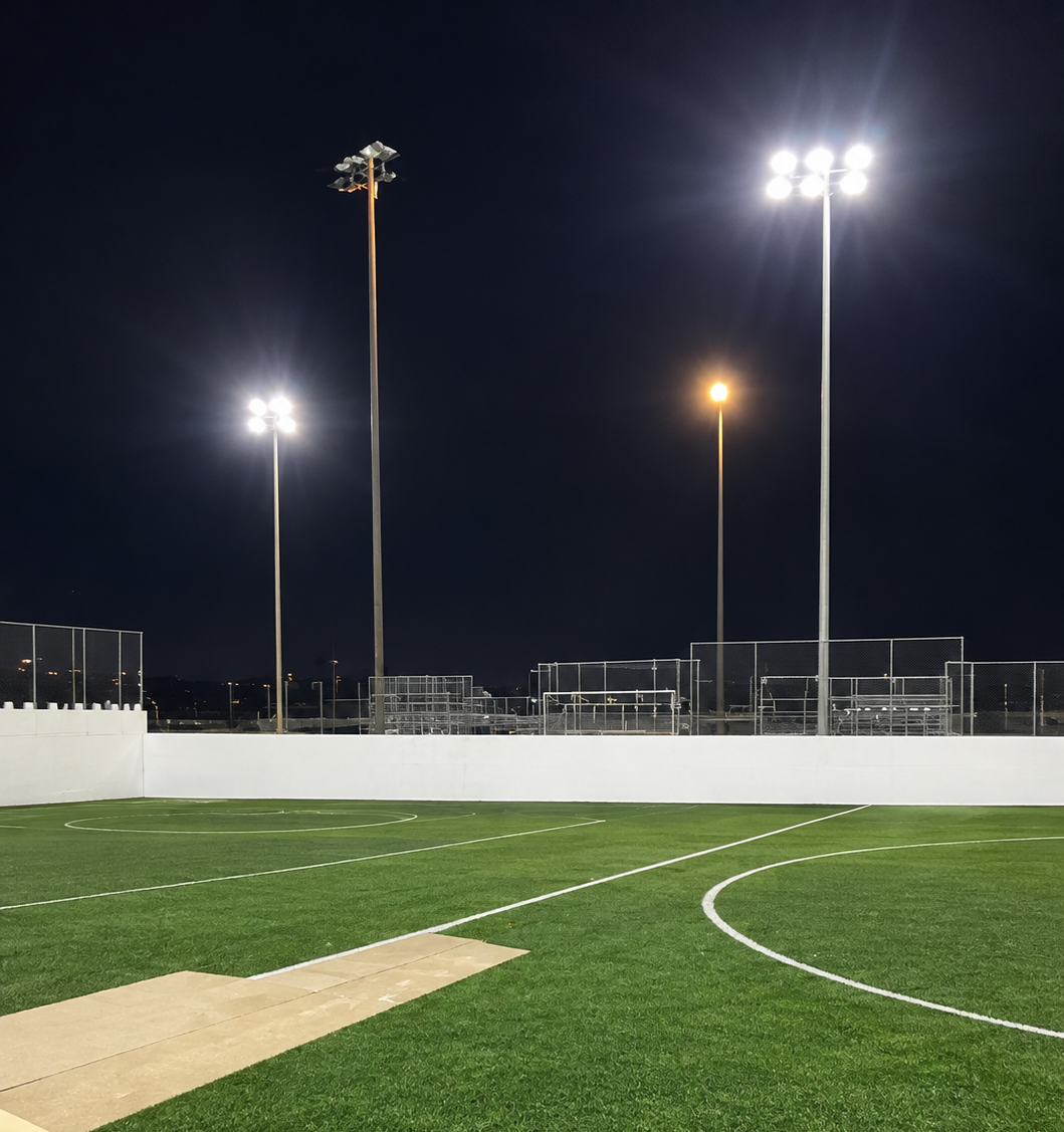 REHABILITACIÓN DE CANCHA FÚTBOL 5 EN POLIDEPORTIVO CANCHA 6 EN MEXICALI