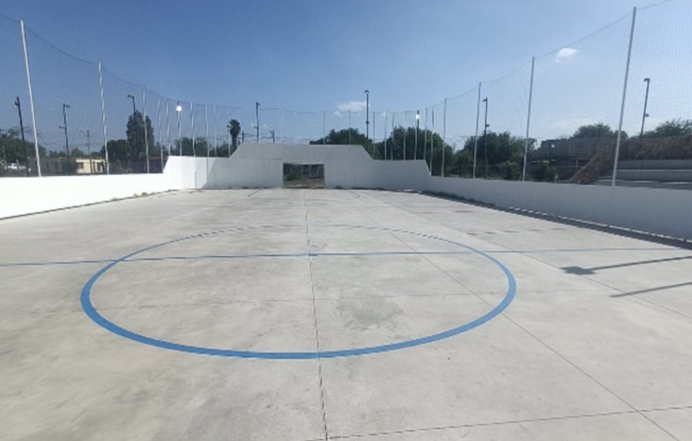 REHABILITACIÓN DE CANCHA FÚTBOL 7 EN POLIDEPORTIVO PALAÚ EN MUZQUIZ 2