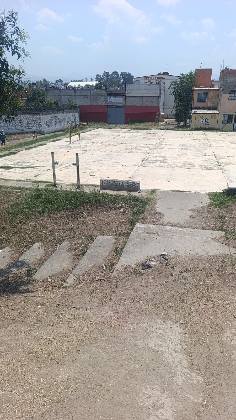 CONSTRUCCIÓN DE CANCHA FÚTBOL 5 EN UNIDAD SAN BUENAVENTURA EN IXTAPALUCA