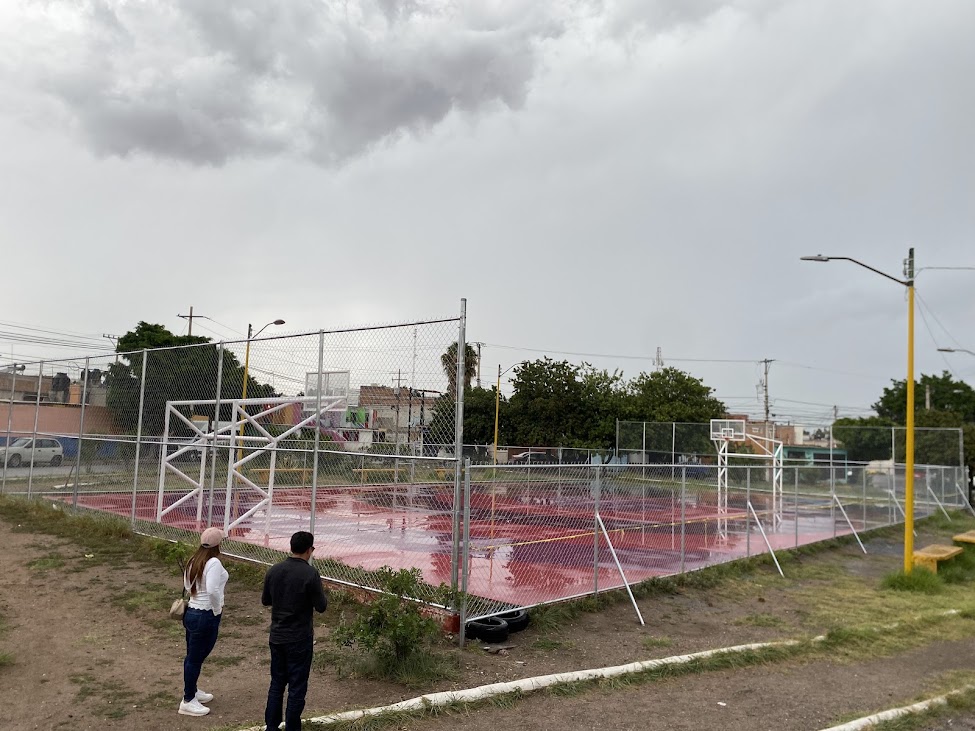 REHABILITACIÓN DE MULTICANCHA EN COLONIA ESTRELLA DEL SUR EN SAN LUIS POTOSÍ