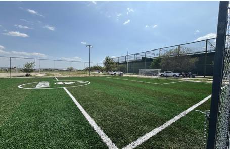 CONSTRUCCIÓN DE CANCHA FÚTBOL 5 EN UNIDAD DEPORTIVA RAÚL GONZÁLEZ EN SAN JUAN DE SABINAS 2.