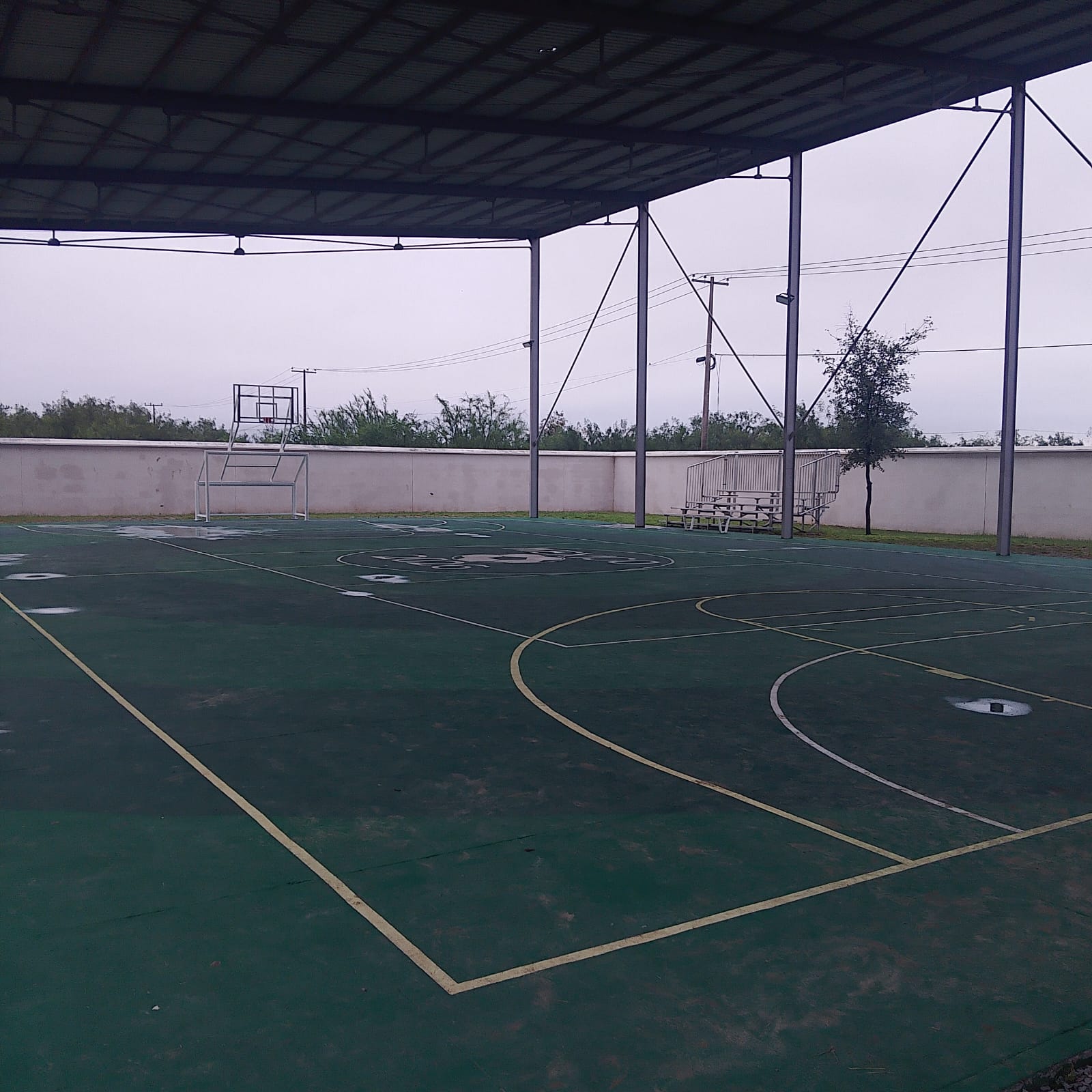 REHABILITACIÓN DE MULTICANCHA EN COLONIA EL PROGRESO 2 EN NUEVO LAREDO