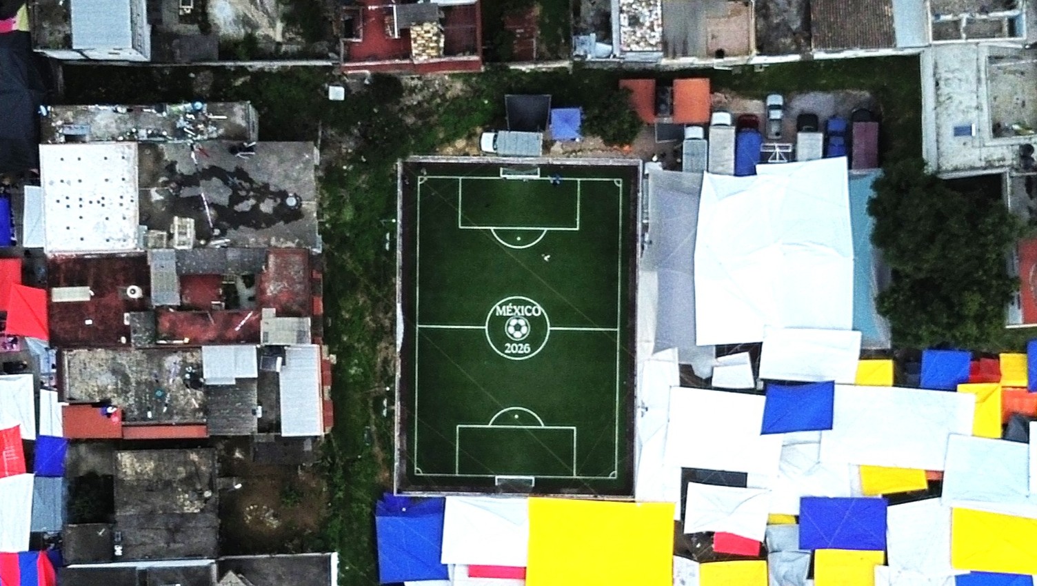 CONSTRUCCIÓN DE CANCHA DE FÚTBOL 5 EN COLONIA GUADALUPE EN TLATLAUQUITEPEC