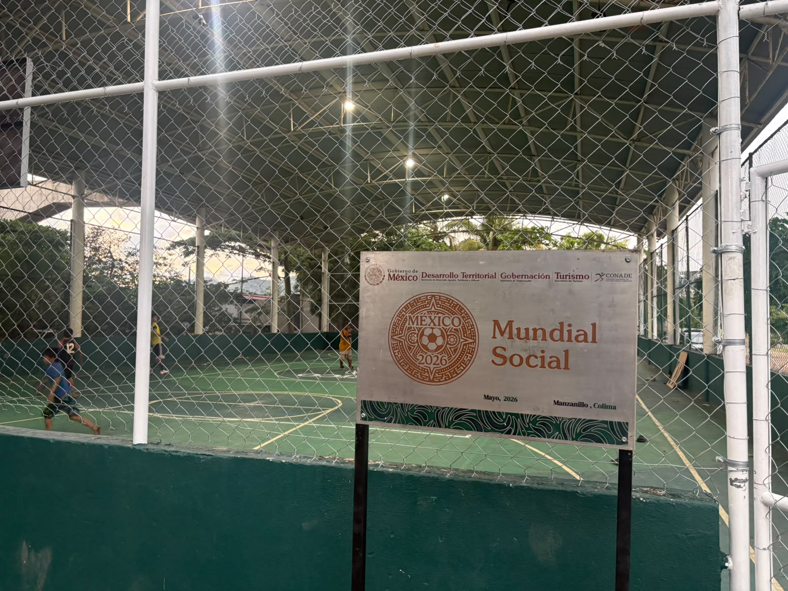 REHABILITACIÓN DE MULTICANCHA EN MANZANILLO