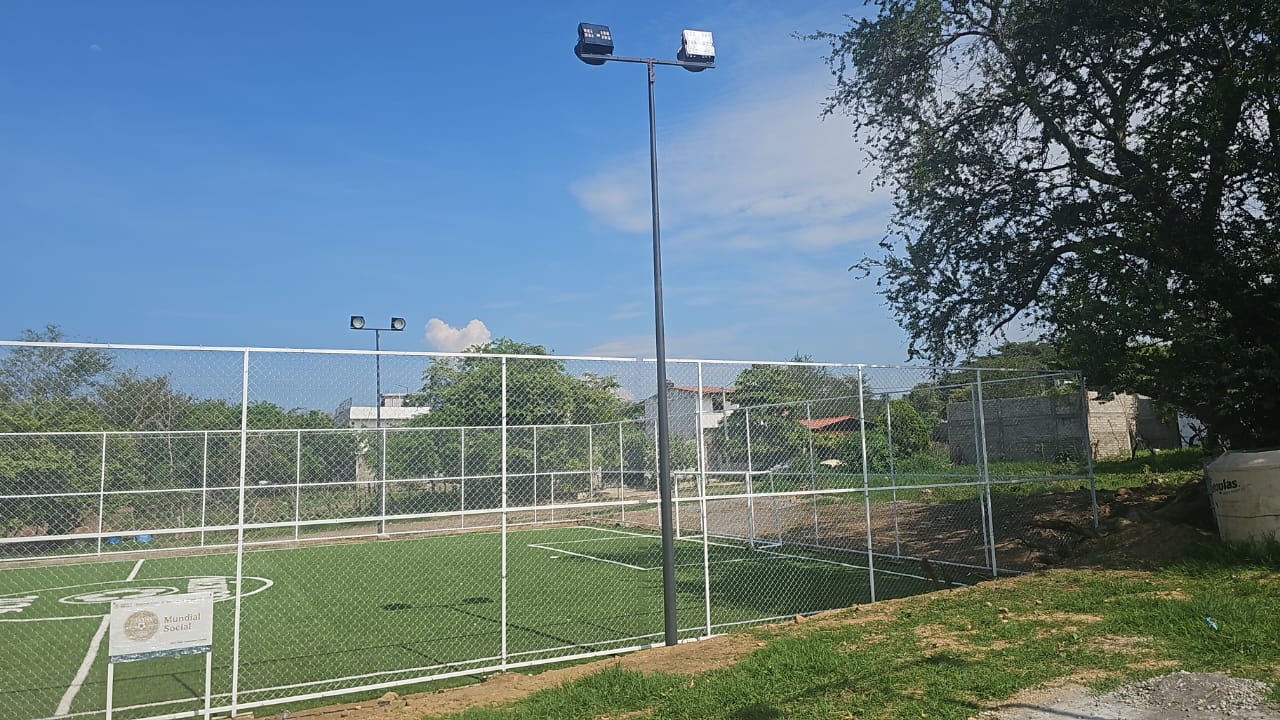 CONSTRUCCIÓN DE CANCHA FÚTBOL 5 EN VALLE REAL EN CUAUHTÉMOC