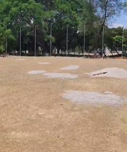 CONSTRUCCIÓN DE CANCHA DE FÚTBOL 5 EN LA UNIDAD DEPORTIVA EN FRONTERA COMALAPA