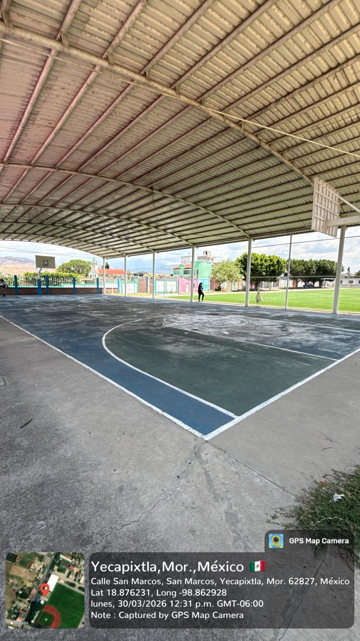 REHABILITACIÓN DE MULTICANCHA 1 EN SAN MARCOS EN YECAPIXTLA