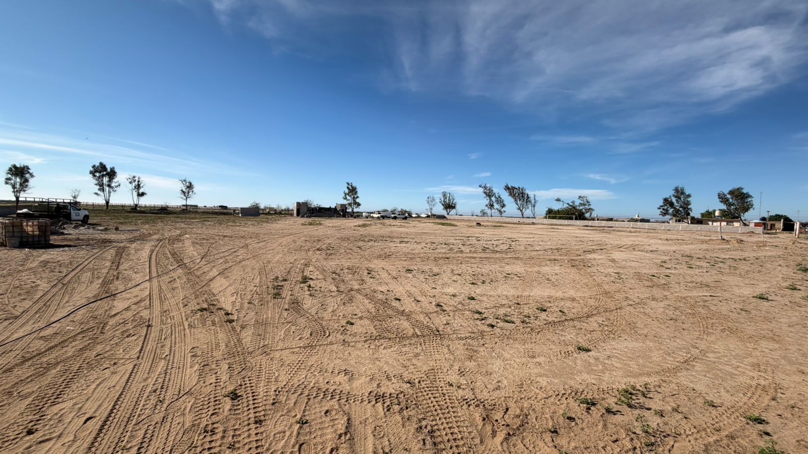 CONSTRUCCIÓN DE CANCHA FÚTBOL 7 EN CAMPO EJIDO BENITO JUÁREZ EN MULEGÉ