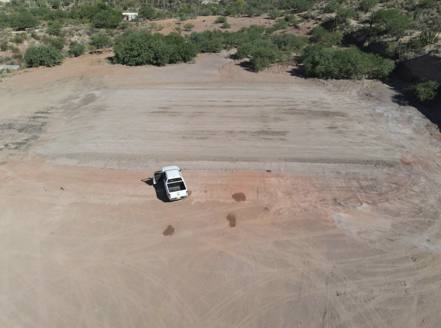 CONSTRUCCIÓN DE CANCHA FÚTBOL 5 EN EL CERRO EN MAGDALENA