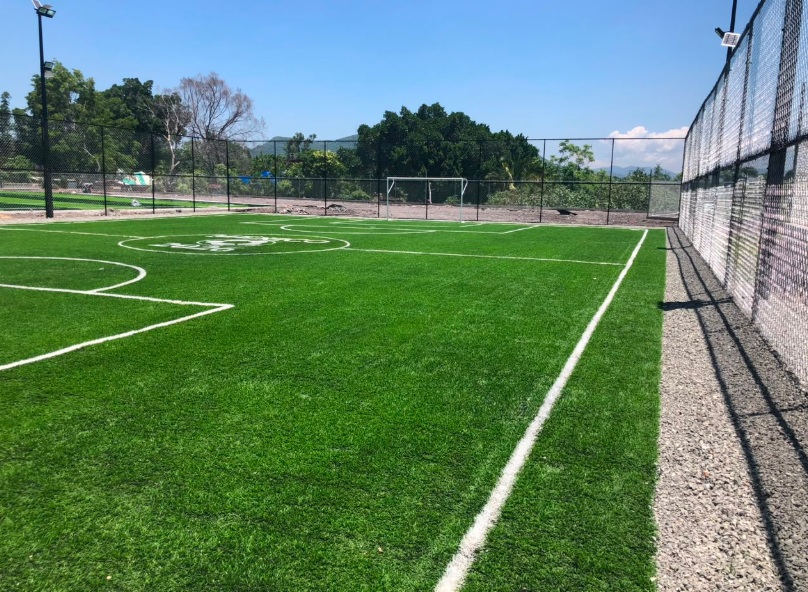 CONSTRUCCION DE CANCHA FÚTBOL 5 EN HUITZILILLA EN AYALA