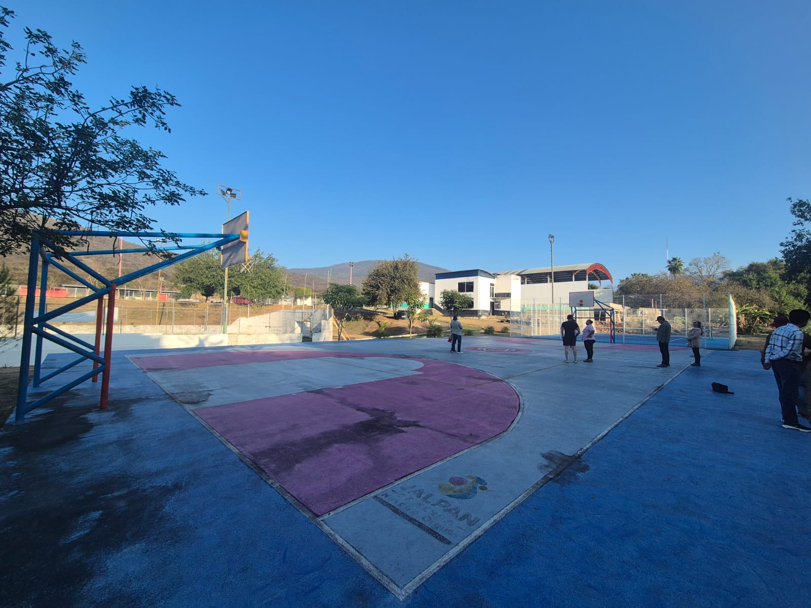 CANCHA DE FÚTBOL 5 EN UNIDAD DEPORTIVA EN LA LOCALIDAD DE PIEDRAS ANCHAS MPIO. DE JALPAN DE SERRA