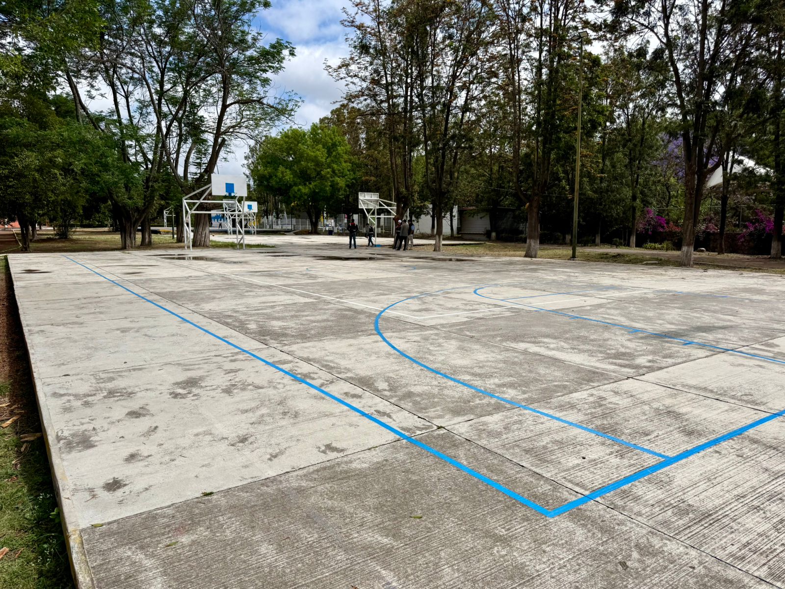 REHABILITACIÓN DE MULTICANCHA EN PARQUE PASO DE LOS GUZMÁN EN SAN JUAN DEL RÍO