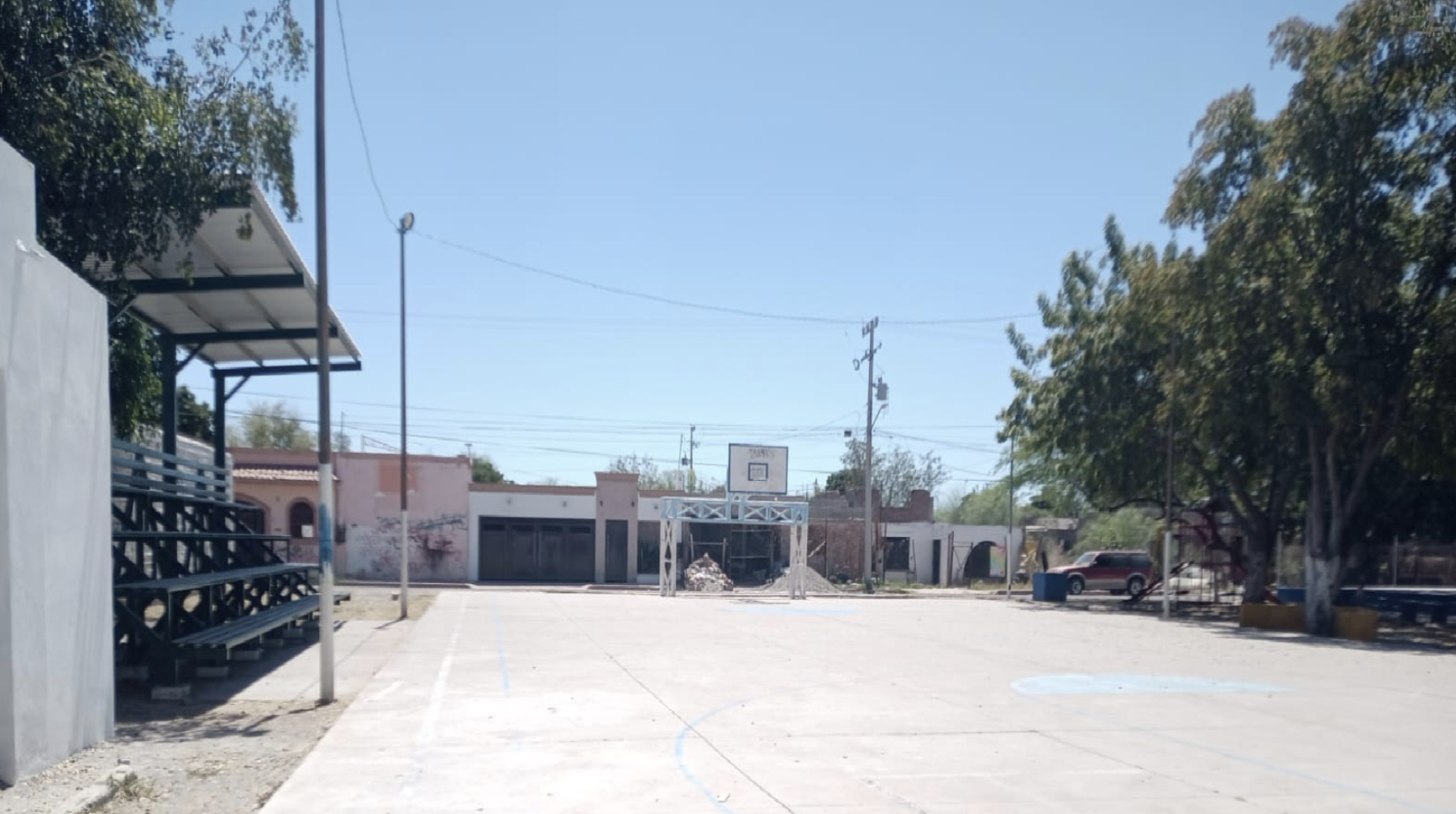 REHABILITACIÓN DE MULTICANCHA EN VALLE VERDE EN CIUDAD OBREGÓN