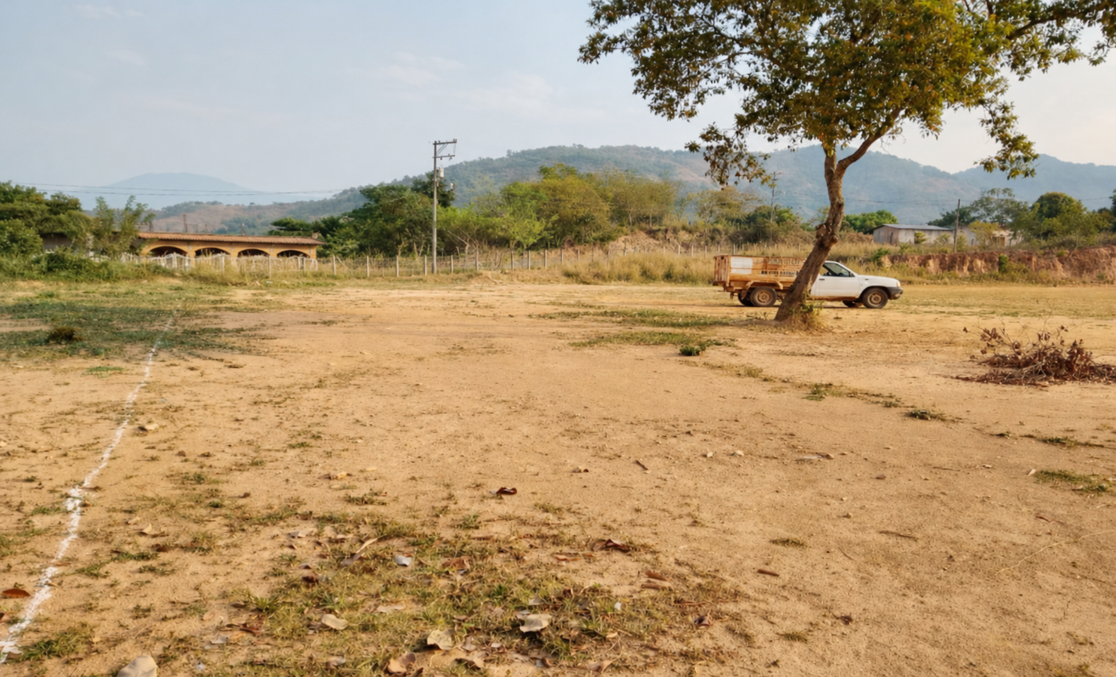 CONSTRUCCIÓN DE CANCHA FÚTBOL 5 EN LOC. HUEHUETÓNOC EN TLACOACHISTLAHUACA