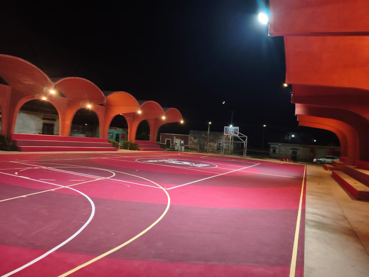 REHABILITACIÓN DE MULTICANCHA EN EL PARQUE CENTRAL UAYMA EN UAYMA