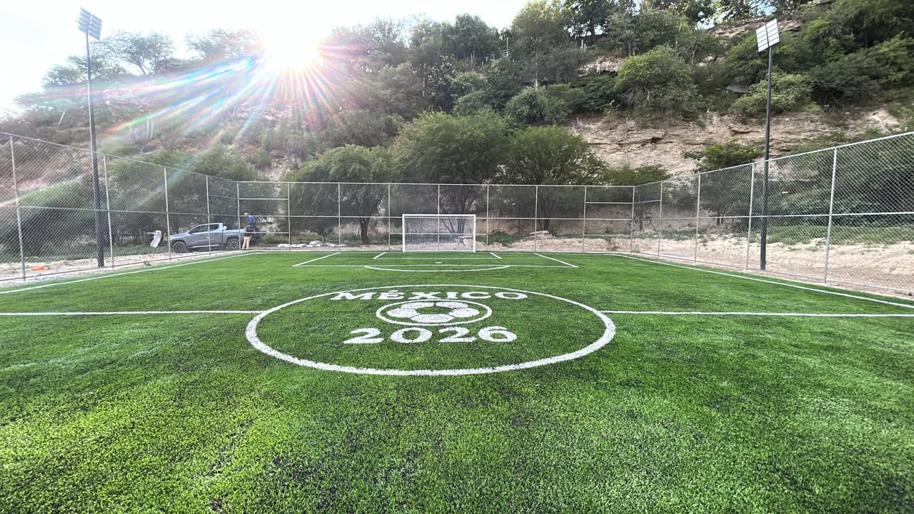 CONSTRUCCIÓN DE CANCHA FÚTBOL 5 EN TEOTITLÁN DE FLORES MAGÓN