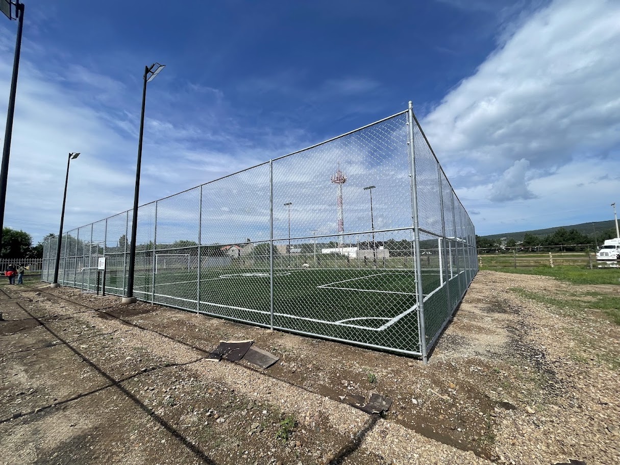 CONSTRUCCIÓN DE CANCHA DE FÚTBOL 5 EN PARQUE EMILIANO ZAPATA 2 EN MADERA