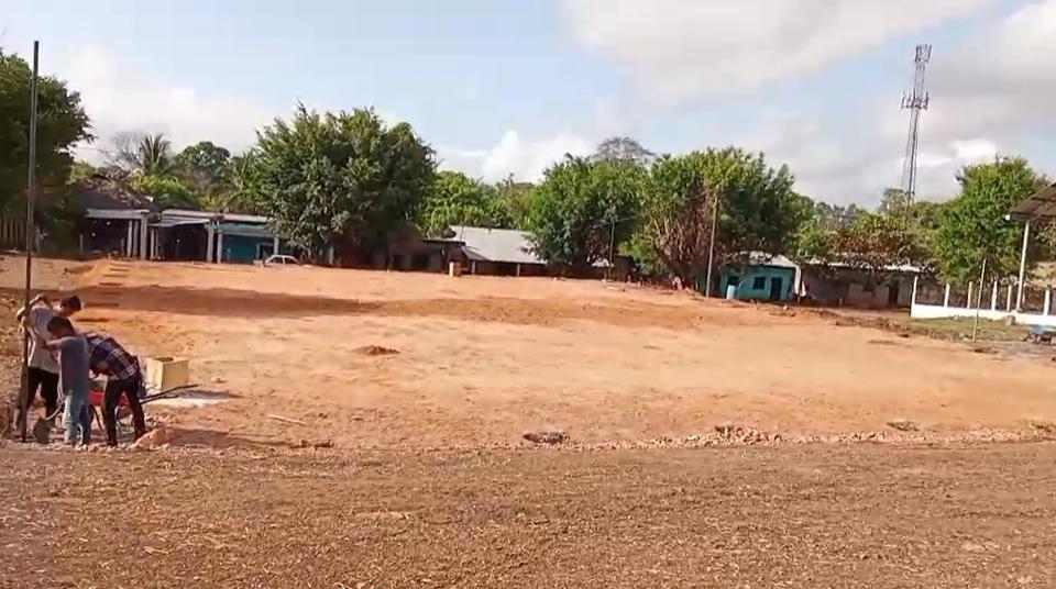 CONSTRUCCIÓN DE CANCHA DE FÚTBOL 5 EN EL PARQUE CENTRAL