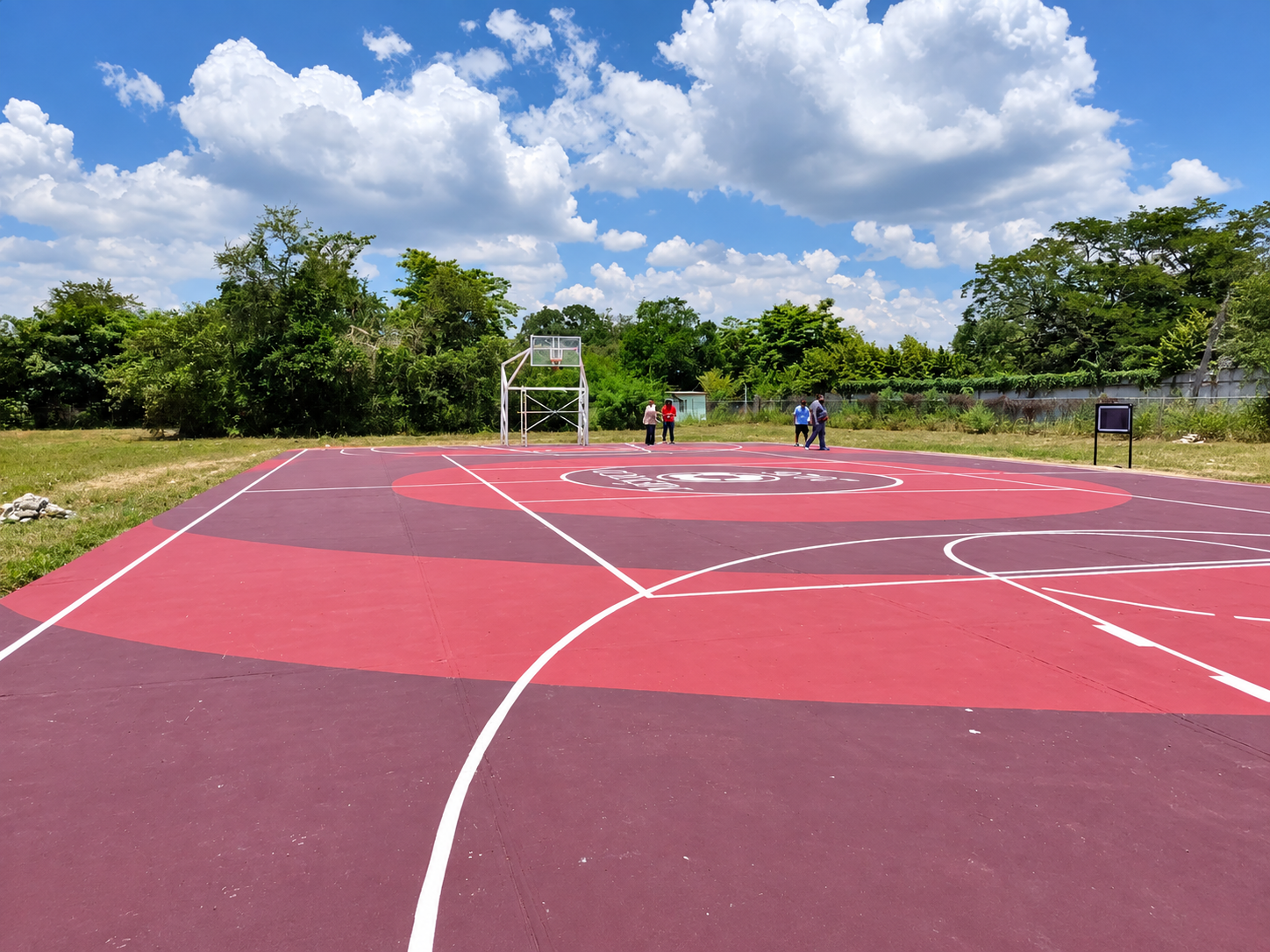 REHABILITACIÓN DE MULTICANCHA EN COLONIA DEPORTIVA EN SAN VICENTE TANCUAYALAB