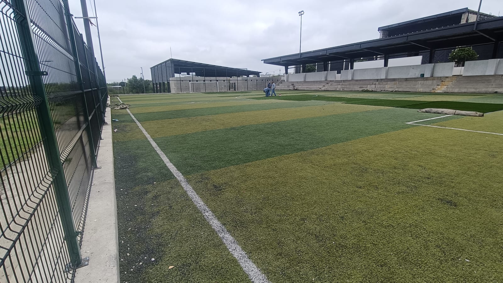 REHABILITACIÓN DE CANCHA FÚTBOL 7 EN PLAZA Y DEPORTIVO ALTOS DE SANTA TERESA EN ACUÑA
