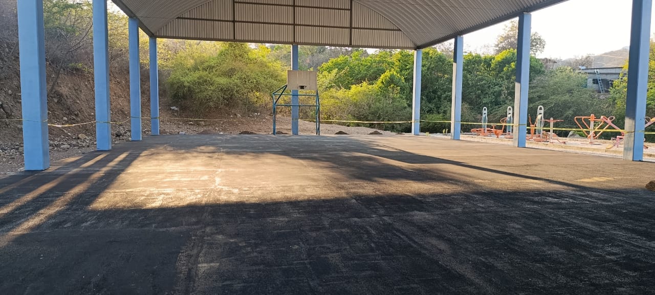 REHABILITACIÓN DE MULTICANCHA EN SAN BARTOLO YAUTEPEC