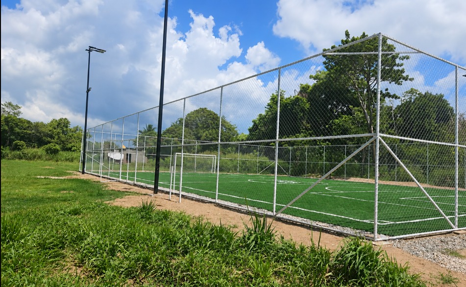 CONSTRUCCIÓN DE CANCHA DE FÚTBOL 5 EN RANCHERÍA PATASTAL 2DA SECCIÓN EN COMALCALCO
