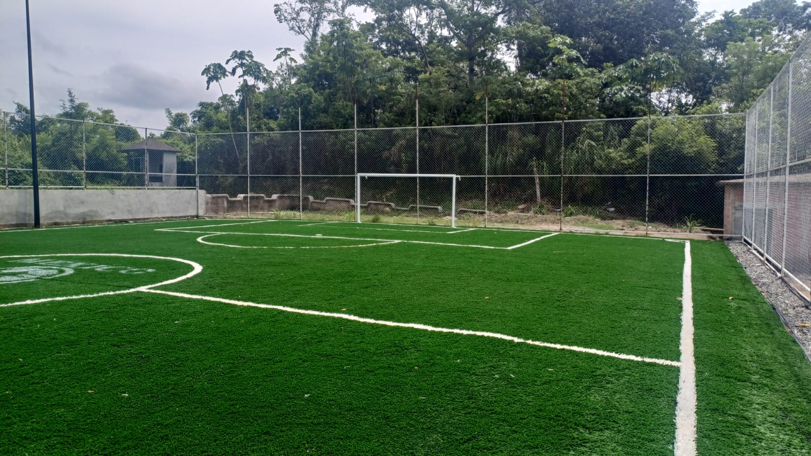 CONSTRUCCION DE CANCHA FÚTBOL 5 EN COLONIA DOMINGUILLA EN PICHUCALCO