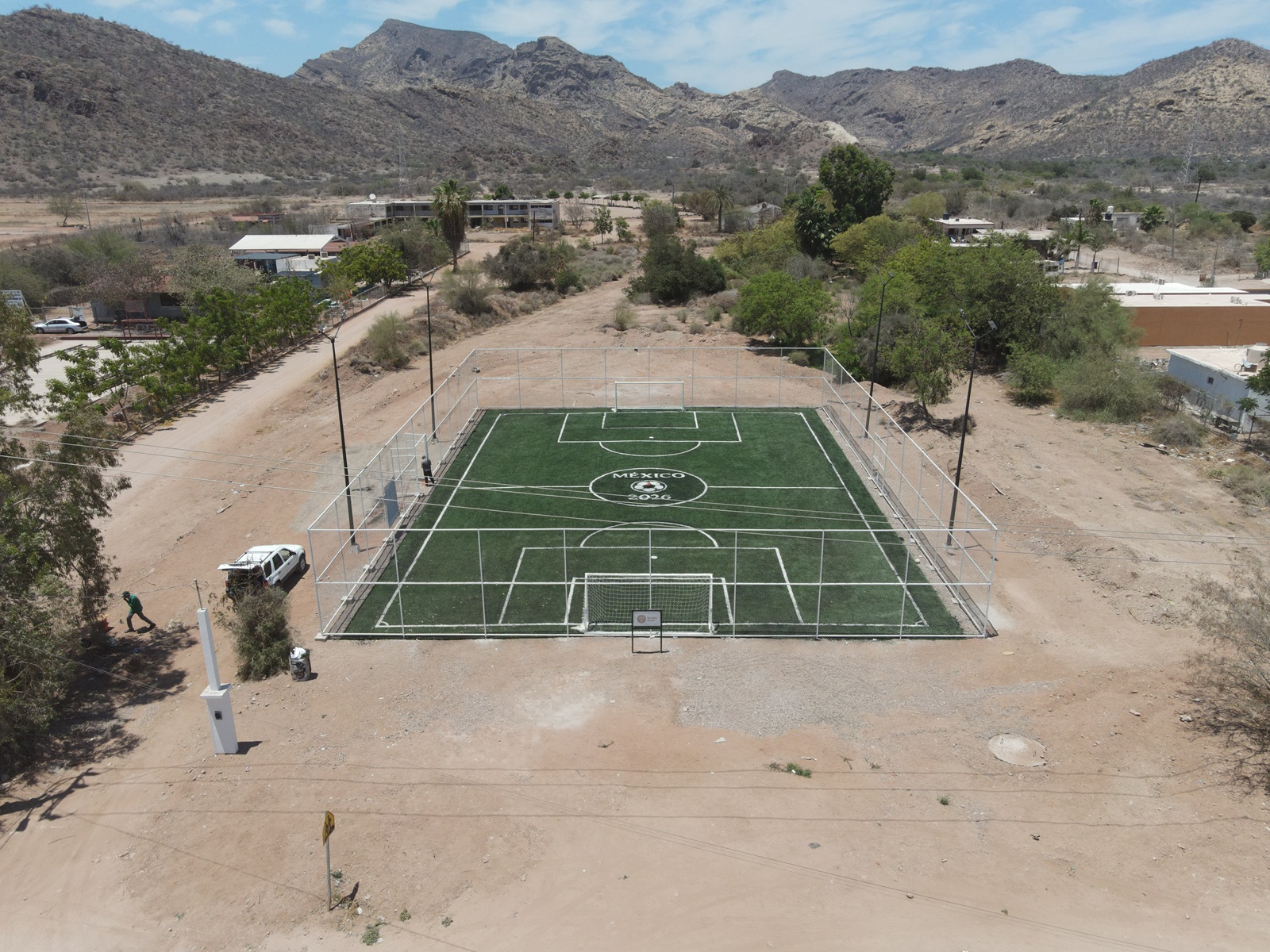 CONSTRUCCIÓN DE CANCHA FÚTBOL 5 EN PREDIO SAN CARLOS