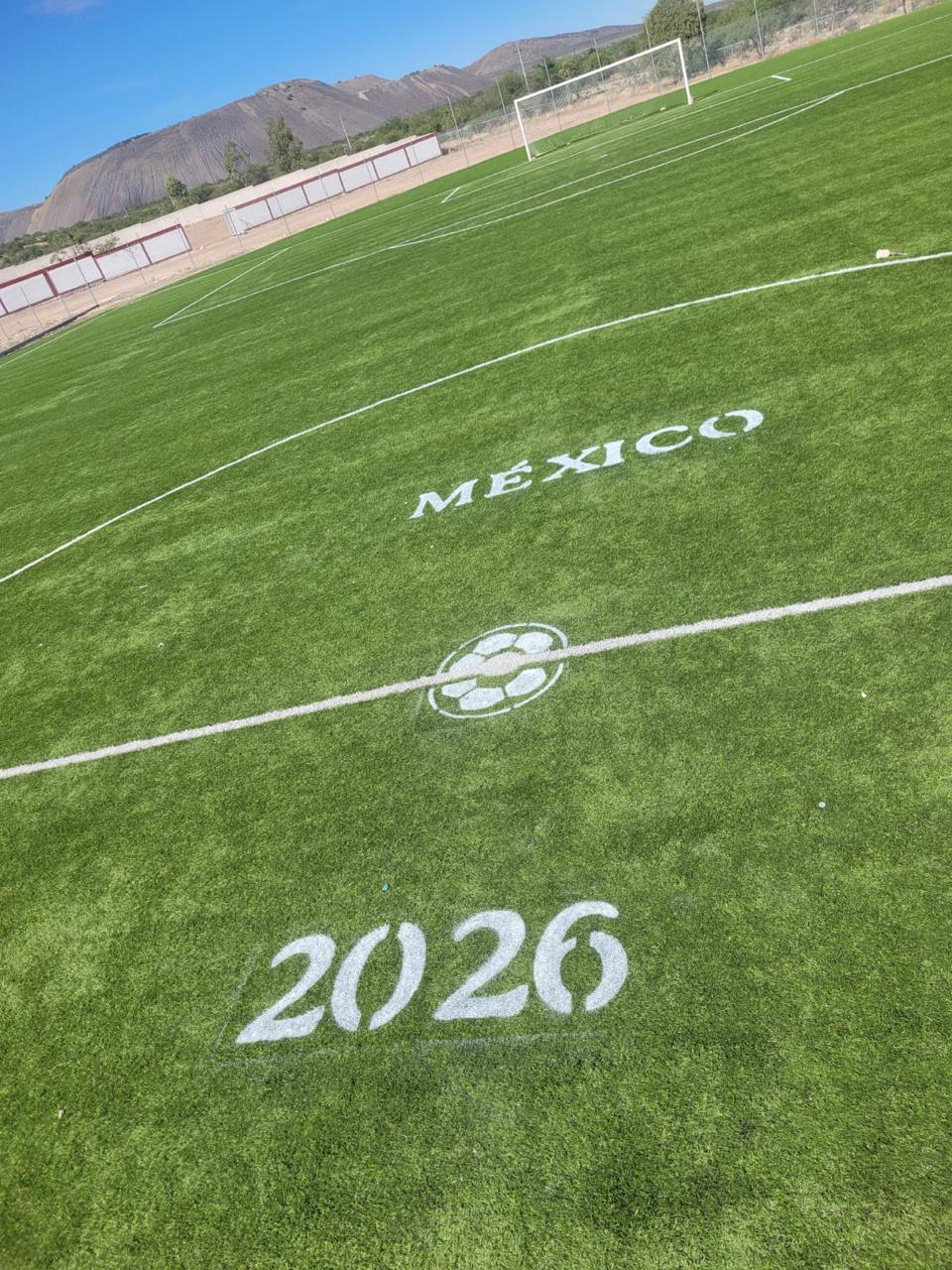 CANCHA EN UNIDAD DEPORTIVA MUNICIPAL NORIA