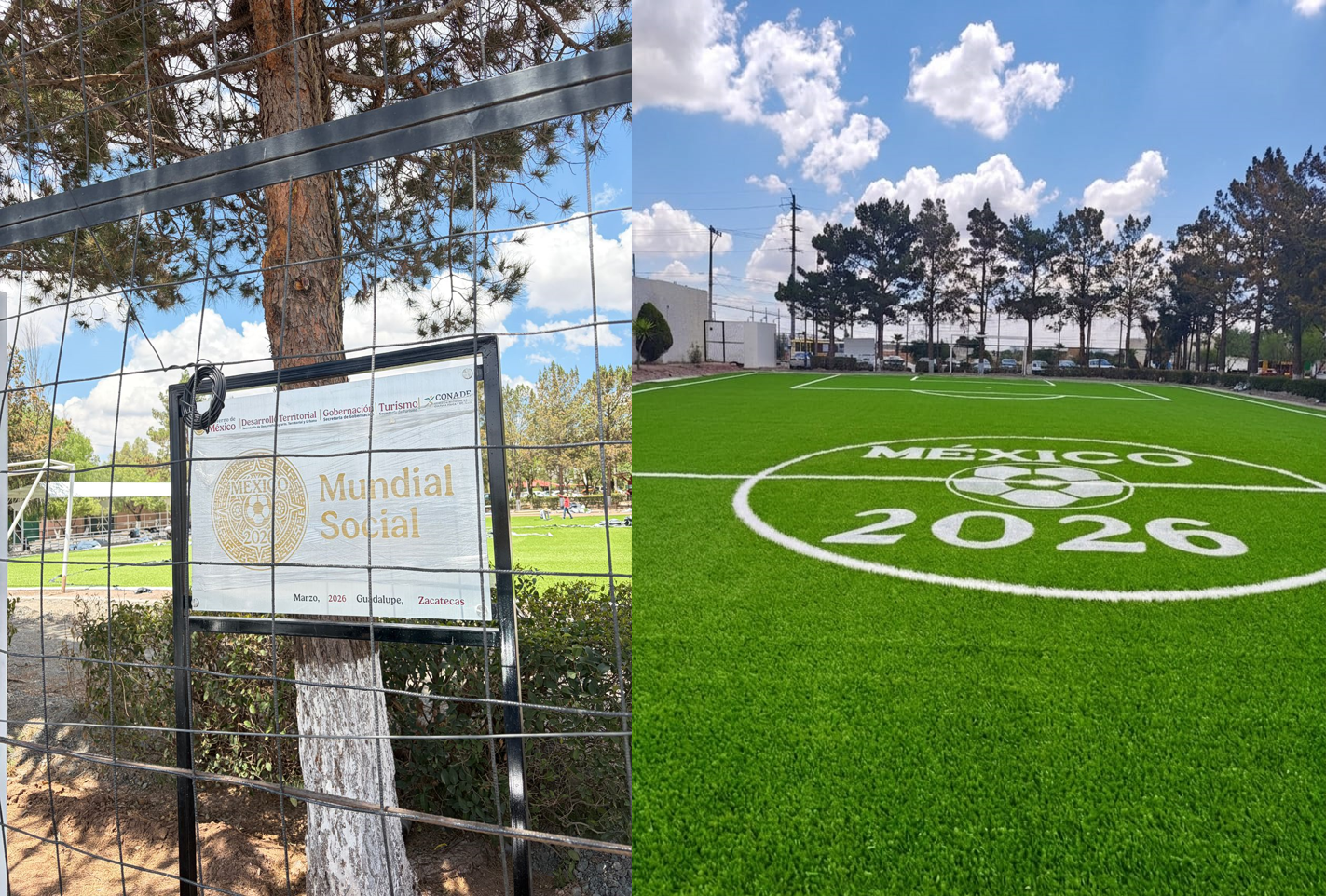 CANCHA DE FÚTBOL UNIDAD DEPORTIVA DE GUADALUPE