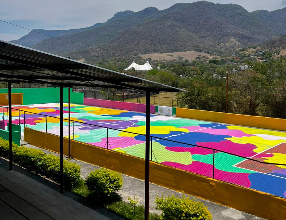 CANCHA DE LA UNIDAD DEPORTIVA BUENAVISTA DE CUÉLLAR