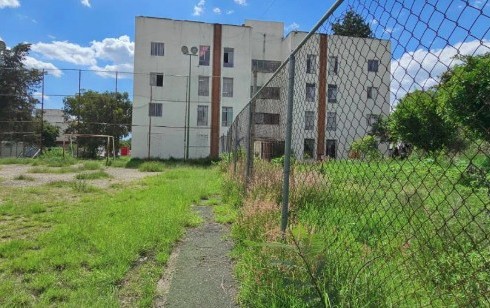 CANCHA EN UNIDAD HABITACIONAL FOVI LA MARÍA