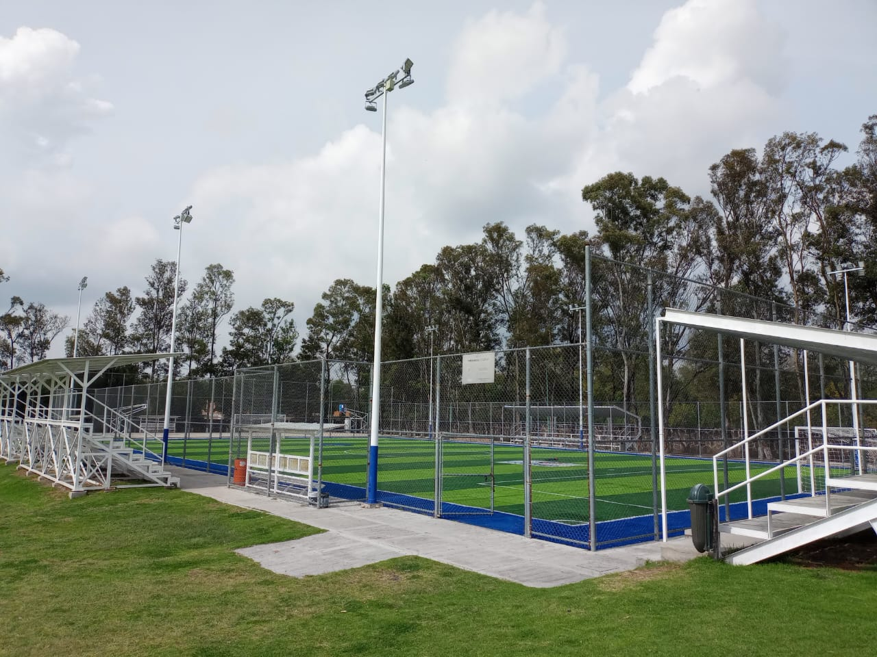 FÚTBOL 7 EN LA UNIDAD DEPORTIVA CORONEO