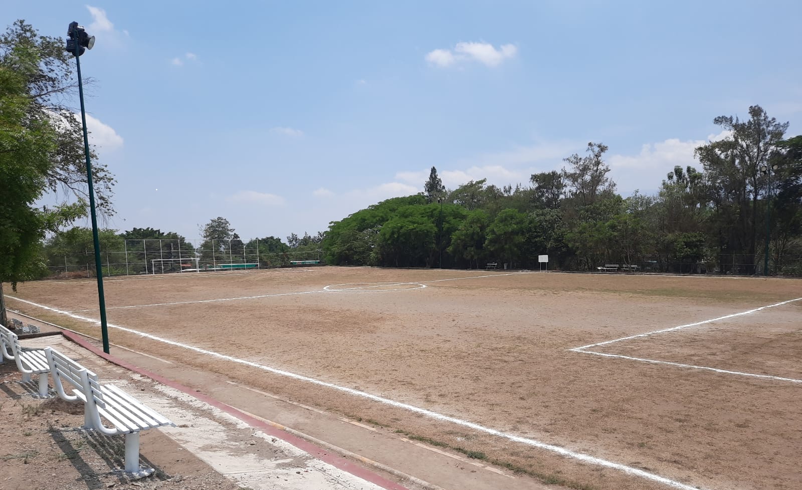CAMPO DE FÚTBOL SOCCER EN LA UNIDAD DEPORTIVA DE SUCHITLÁN
