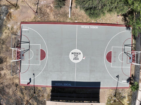 CANCHA LAS PALMAS EN HUATABAMPO