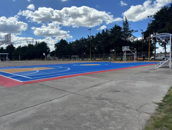 CANCHA EN SAN AGUSTÍN TLAXCO