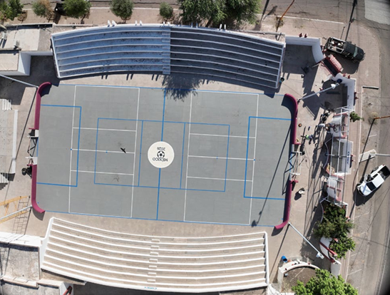 CANCHA MUNICIPAL EN NAVOJOA
