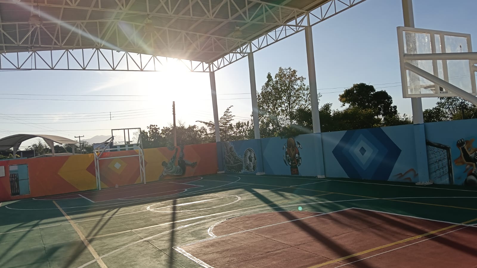 CANCHA DE USOS MÚLTIPLES - TRIGOMIL