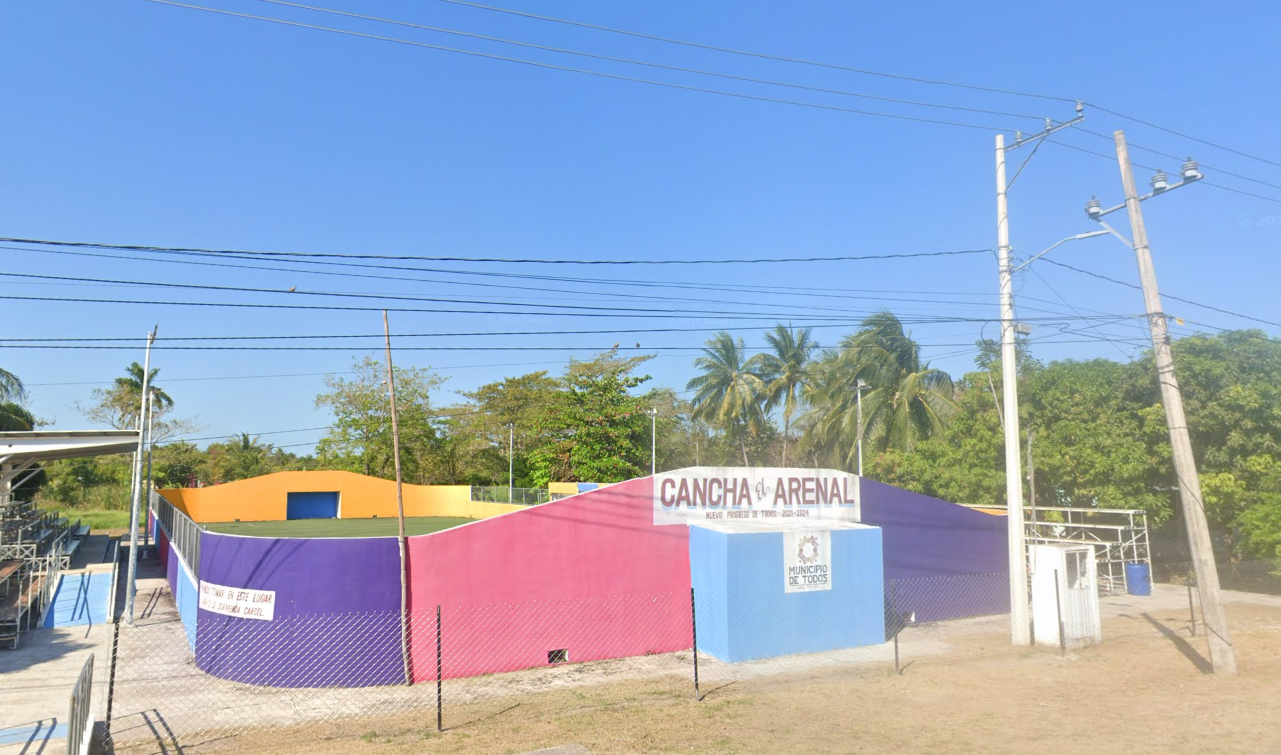 CANCHA EL ARENAL DE NUEVO PROGRESO