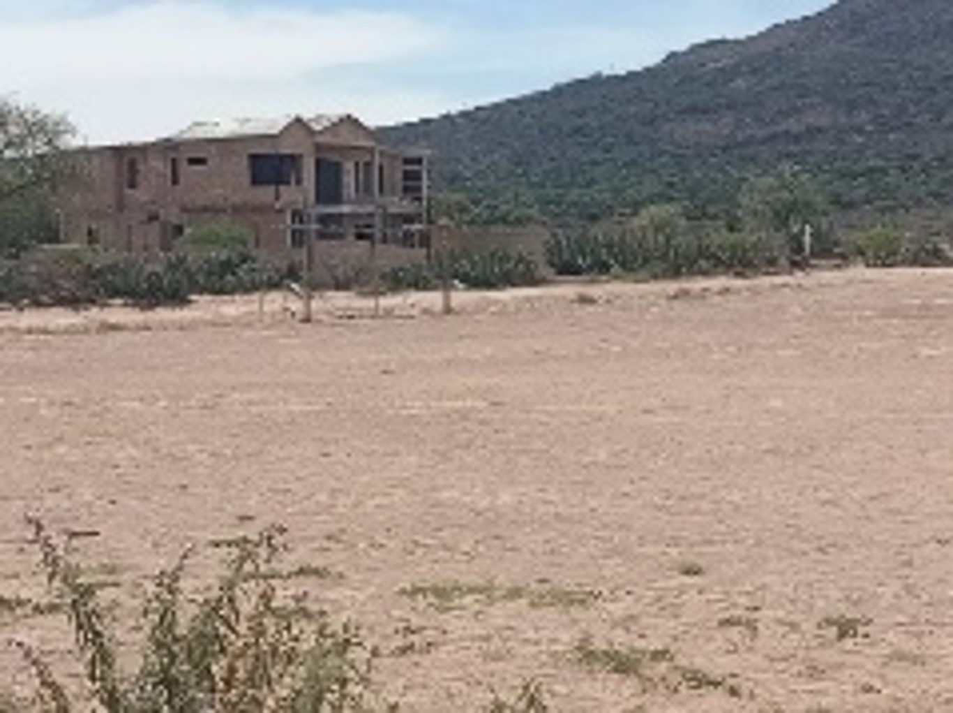 CANCHA DE FÚTBOL EN LA LOCALIDAD LA QUINTA